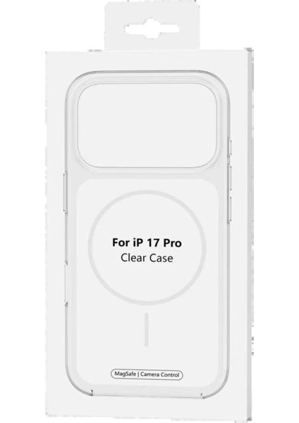 CPT05 Apple iPhone 17 Pro Max Vizima Animasyonlu Magsafe Kapak - Beyaz modelleri