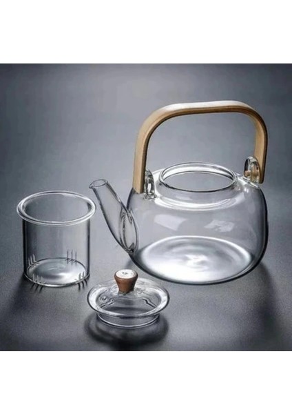 Ahşap Saplı Cam Filtreli Demlik ( Lisinya ) modelleri