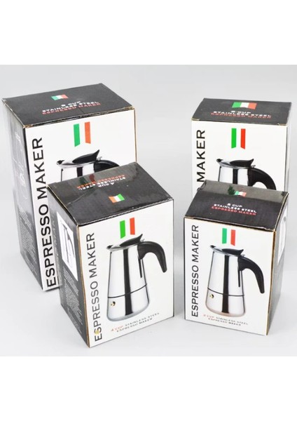 Espresso Maker (Moka Pot) 6 Fincan ( Lisinya ) indirimleri