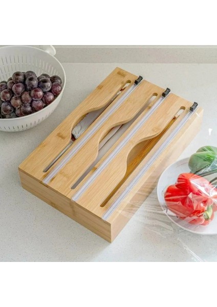 3 Bölmeli Folyo Kesme Standı ( Lisinya )