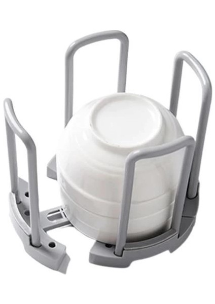 Tabak Bardak Kase Standı Bulaşık Kurutma Tutucu Mutfak Düzenleyici Organizatör ( Lisinya )