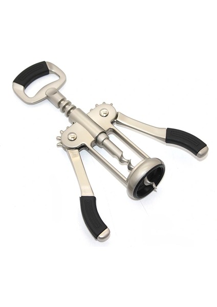 Paslanmaz Çelik Tirbuşon Şarap Açacağı Model 5 ( Lisinya )