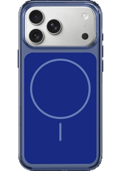 CPT05 Apple iPhone 17 Pro Vizima Animasyonlu Magsafe Kapak - Lacivert