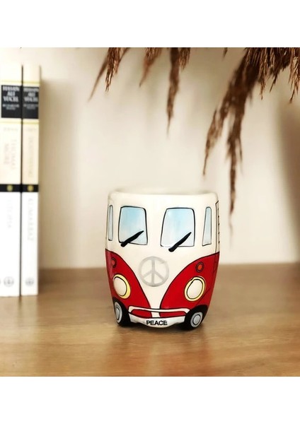 Vosvos Tasarımlı Kupa Bardak ( Lisinya )