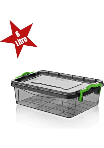Sığ Saklama Kutusu 6 Litre ( Lisinya )