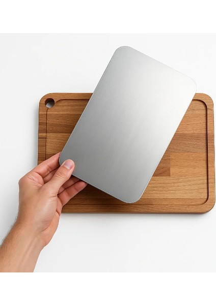 Ahşap Paslanmaz Çelik Kesim ve Sunum Tahtası ( Lisinya ) modelleri