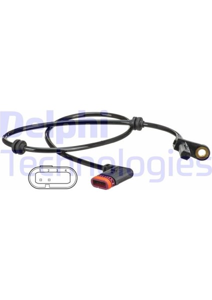 Abs Sensoru Arka Mercedes S-Class W221 C216 09&gt;13 A2215400917