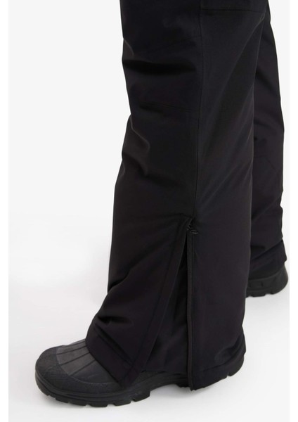 Regular Fit Fermuarlı Su Geçirmez Kayak PANTOLONU D0011AX25WN