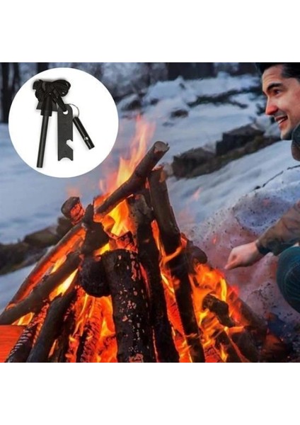 Acil Durum Magnezyum Çakmaktaşı Hayatta Kalma Kiti ( Lisinya )