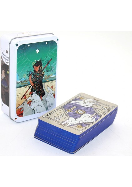 Metal Kutulu Tarot Kartı White Numen ( Lisinya )