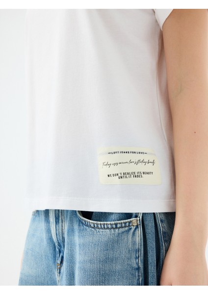 Slim Fit Kadın Tshirt K.kol indirimleri