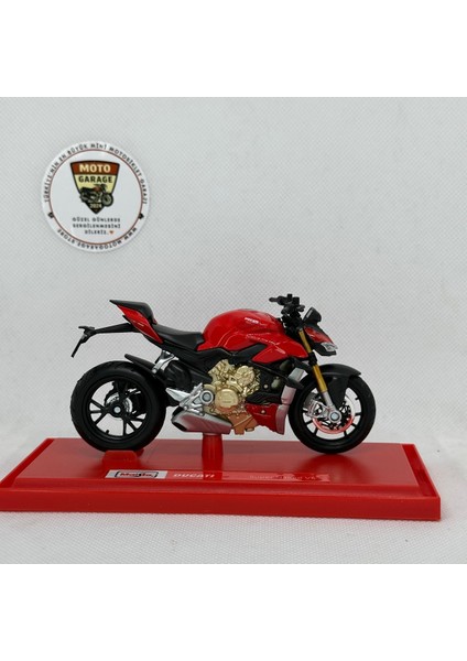 Ducati Supernaked V4 S 1:18 Diecast Model – Maisto Lisanslı Metal Motosiklet fiyatları