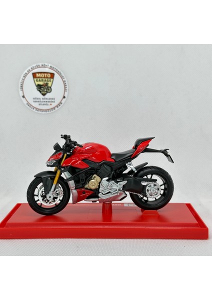 Ducati Supernaked V4 S 1:18 Diecast Model – Maisto Lisanslı Metal Motosiklet indirimleri