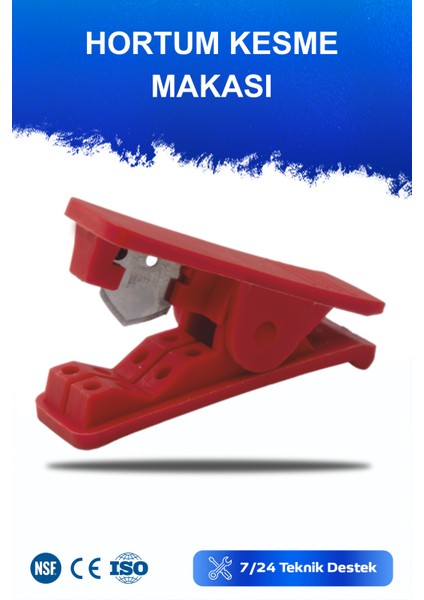 Su Arıtma Cihazı Hortum Kesme Makası