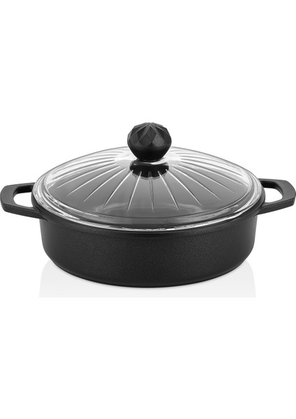 Elmas Basık Tencere - Kristal Tava 26 cm modelleri