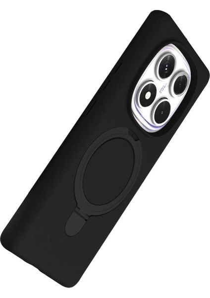 Xiaomi Note 14 Pro 5g Uyumlu Kamera Koruma Çıkıntılı Magsafe Halka Standlı Kılıf modelleri