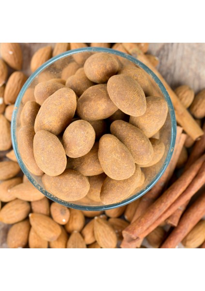 Badem Şekeri - Tarçınlı Badem Şekeri 500 Gram