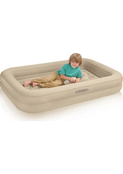 Intex Çocuk Seyahat Şişme Yatak Seti 107X168X25 Cm. 66810