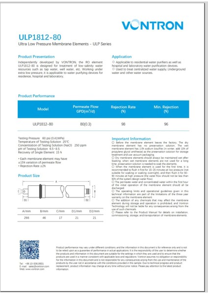 Kapalı Kasa (Inline) Su Arıtma Cihazlarına Uyumlu 5’li Filtre Seti | Orijinal Vontron Membran | Hindistan Cevizi Karbonlu indirimleri