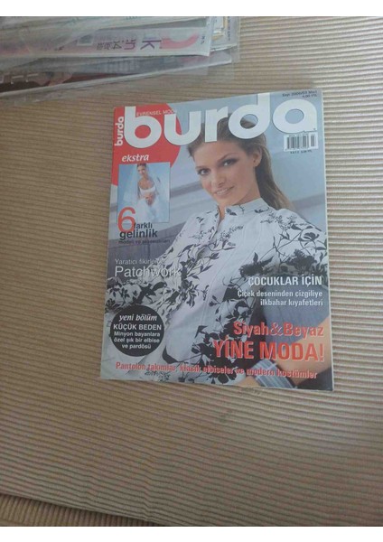 Evrensel Moda Burda Dergisi Sayı 2006/03 Mart Ayi Patron Mevcut