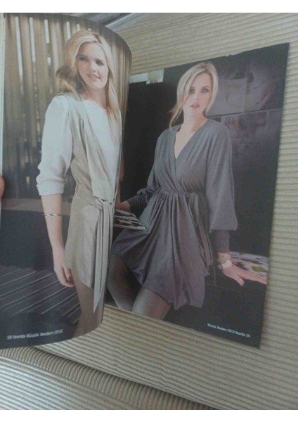 Evrensel Moda Burda Dergisi Sayı 2012/02: Subat Ayi Patron Mevcut modelleri