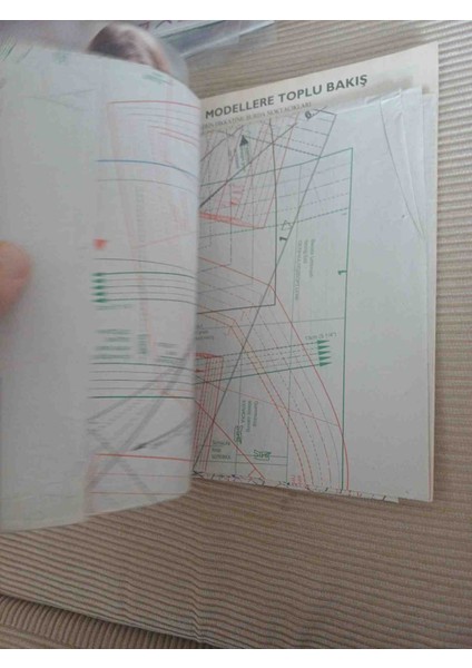 Evrensel Moda Burda Dergisi Sayı 2010/01 Ocak Ayi Patron Mevcut modelleri