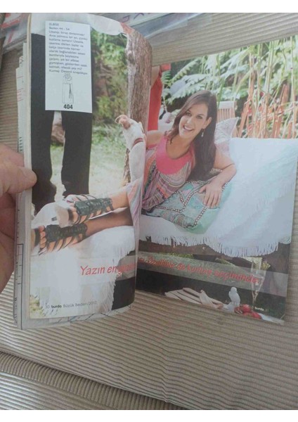 Evrensel Moda Burda Dergisi Sayı 2010/01 Ocak Ayi Patron Mevcut fırsatları