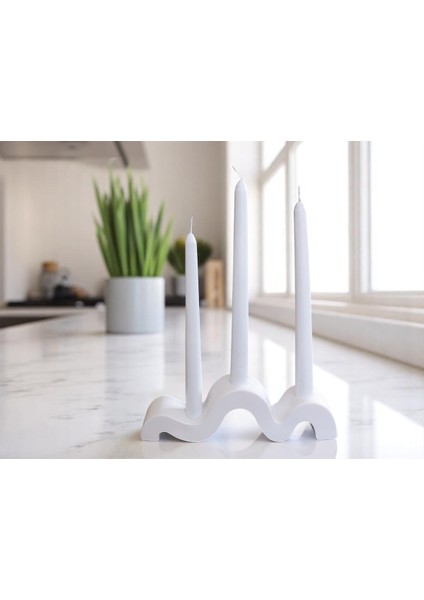 Modern Şık Dekoratif Mumluk, Evinize Zarif Atmosfer Katacak Şamdan fiyatları