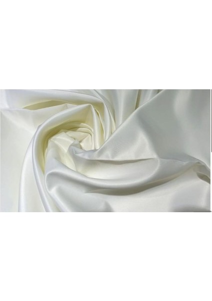 Lüks 1.Sınıf Özel Dikim Eleganse Krem Saten güneşlik Perde En X Yükseklik Ölçülerle