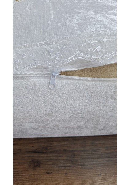 Nergis Kadife Dantelli Güpürlü Büyük Boy HURÇ(60X40X20 Cm) Çeyizlik Nişan Düğün Gelin Bohçası indirimleri