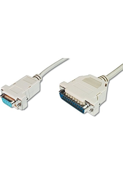 Paralel Port D-SUB25 To Dsub9 (3 Metre) Digitus