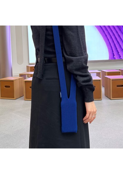 Tüm Telefonlarla Uyumlu 80 cm Phone Pocket Premium Örgü Telefon Askısı | 3D Esnek Tasarım fırsatları