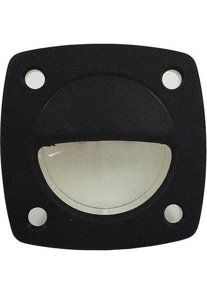 Siyah Kasa, Beyaz LED Merdiven Lambası 12V