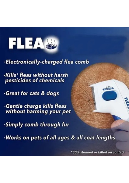 Flea Doctor Kedi ve Köpekler Için Pilli Pire Tarağı indirimleri