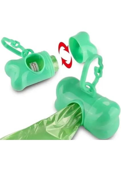 Köpek Dışkı Poşeti Seti (5+1 Kemik Aparatlı) fırsatları