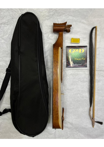 Maun Ağacı Karadeniz Kemençe Atkılı Yay+ 1 Takım Kemençe Teli + Reçine + Kılıf Dahildir