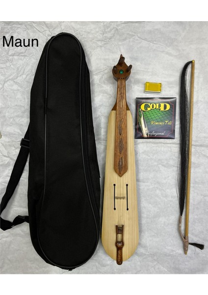 Maun Ağacı Karadeniz Kemençe Atkılı Yay+ 1 Takım Kemençe Teli + Reçine + Kılıf Dahildir fiyatları