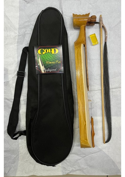 Dut Ağacı Karadeniz Kemençe Atkılı Yay+ 1 Takım Kemençe Teli + Reçine + Kılıf Dahildir