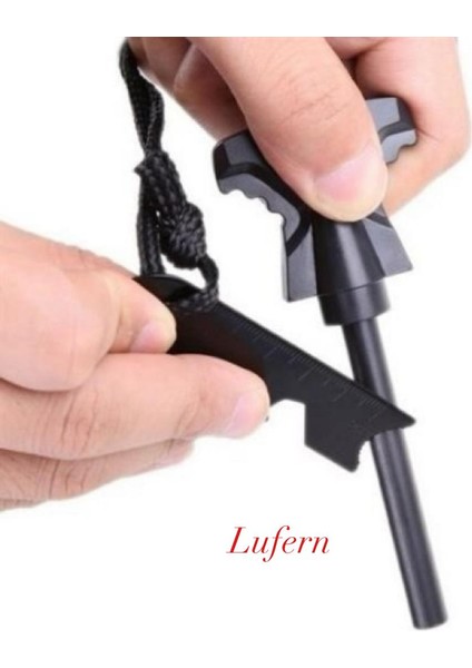 Uzun Ömürlü Acil Durum Magnezyum Çakmaktaşı Hayatta Kalma Kiti Kamp Doğa Yürüyüş Keşif Sos Düdük fiyatları