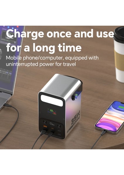 60.000MAH 35W Hızlı Şarj Askılı LED Göstergeli El Fenerli Taşınabilir Powerbank modelleri