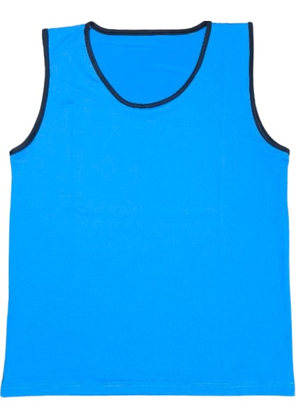 Çocuk Beden Antrenman Yeleği Turkuaz Bip