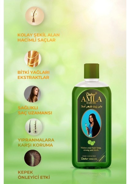 Amla Saç Bakım Yağı 200 ml