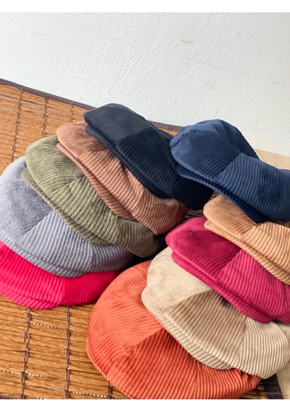 Kışlık Kadife Ingiliz Kasket Peaky Blinders Model Erkek Kasket Dökümlü Kadife Kasket fırsatları