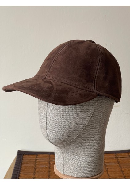 %100 Hakiki Süet Deri Şapka Spor Şapka Cap Kep Süet Şapka Deri Şapka Güderi Ayarlanabilir Ölçü