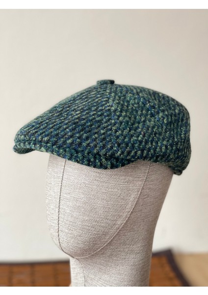 Kışlık Özel Kumaş Yünlü Peaky Blinders Model Dökümlü Unisex Yünlü Kasket Şapka fiyatları