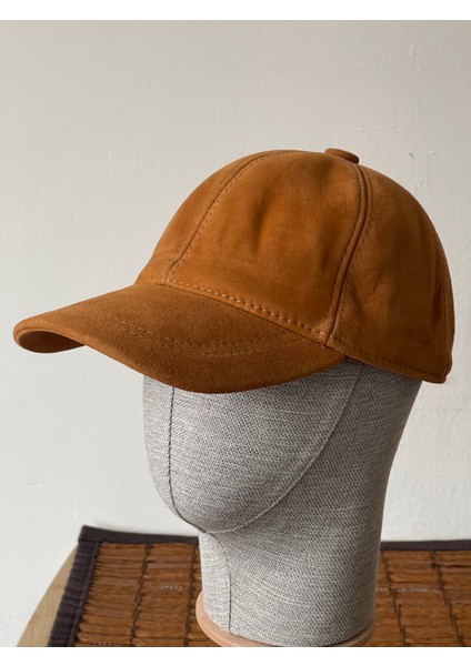 %100 Hakiki Süet Deri Şapka Spor Şapka Cap Kep Süet Şapka Deri Şapka Güderi Ayarlanabilir Ölçü