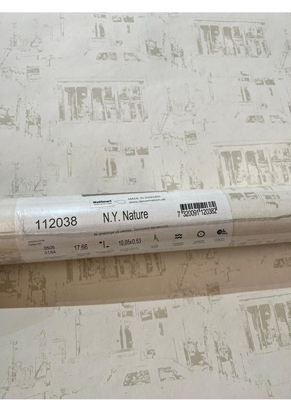 Eskitme Anıt Tasarım Krem Bej Duvar Kağıdı 112038 fiyatları