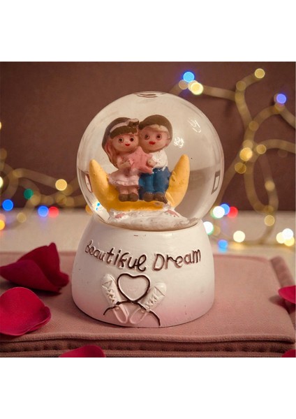 Mini Kar Küresi Işıklı