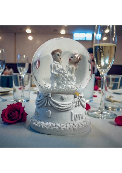 Mini Kar Küresi Işıklı