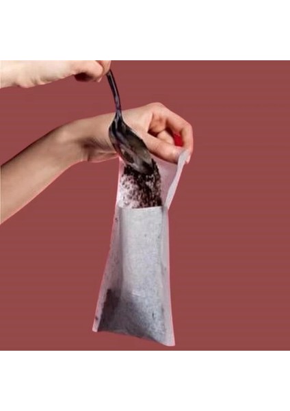 Ev Tipi Kullan At Demlik Içi Pratik Çay Demleme Poşeti (25 Adet) ( )